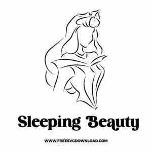 Sleeping Beauty SVG & PNG, SVG Free Download, svg files for cricut, svg files for Silhouette, separated svg, trending svg, disney svg, svg for kids, cartoon svg, disney princess svg, princess svg, aurora svg
