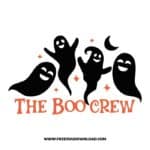 The boo crew free SVG & PNG, SVG Free Download,  SVG for Cricut Design Silhouette, svg files for cricut, halloween free svg, spooky svg