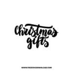 Christmas Gifts SVG & PNG, SVG Free Download, svg files for cricut, Merry Christmas SVG, Santa svg, Christmas ornaments svg