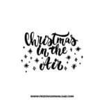 Christmas in the Air 2 SVG & PNG, SVG Free Download, svg files for cricut, Merry Christmas SVG, Santa svg, Christmas ornaments svg