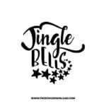 Jingle Bells 2 SVG & PNG, SVG Free Download, svg files for cricut, Merry Christmas SVG, Santa svg, Christmas ornaments svg