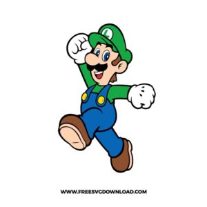 Luigi Free SVG File