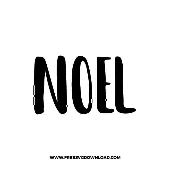 Noel 3 SVG & PNG, SVG Free Download, svg files for cricut, Merry Christmas SVG, Santa svg, Christmas ornaments svg