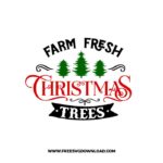 Farm fresh Christmas tree SVG & PNG, SVG Free Download, SVG for Cricut Design Silhouette, svg files for cricut, quotes svg, popular svg, funny svg, Merry Christmas SVG, holiday svg, Santa svg, snow flake svg, candy cane svg, Christmas tree svg, Christmas ornament svg, Christmas quotes