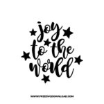 Joy to the world SVG & PNG, SVG Free Download,  SVG for Cricut Design Silhouette, svg files for cricut, quotes svg, popular svg, funny svg, Merry Christmas SVG, holiday svg, Santa svg, snow flake svg, candy cane svg, Christmas tree svg, Christmas ornament svg