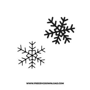Snowflake Free SVG File