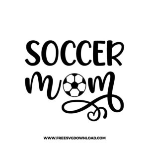 Soccer mom SVG & PNG, SVG Free Download,  SVG for Cricut Design Silhouette, svg files for cricut, quotes svg, popular svg, mom life svg, mother svg, football mom svg, football svg