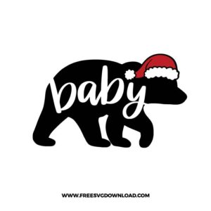 Christmas Baby Bear free SVG & PNG, SVG Free Download, svg files for cricut, svg files for Silhouette, separated svg, funny christmas svg, Merry Christmas SVG, holiday svg, Santa svg, snowflake svg, candy cane svg, Christmas tree svg, Christmas ornament svg, Christmas quotes, noel svg, bear svg