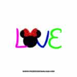 Disney Love 4 SVG & PNG, SVG Free Download, svg files for cricut, svg files for Silhouette, mickey mouse svg, disney svg