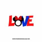 Disney Love 6 SVG & PNG, SVG Free Download, svg files for cricut, svg files for Silhouette, mickey mouse svg, disney svg