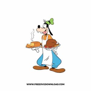 Disney Thanksgiving Goofy SVG & PNG, SVG Free Download, svg files for cricut, svg files for Silhouette, mickey svg, thanksgiving svg