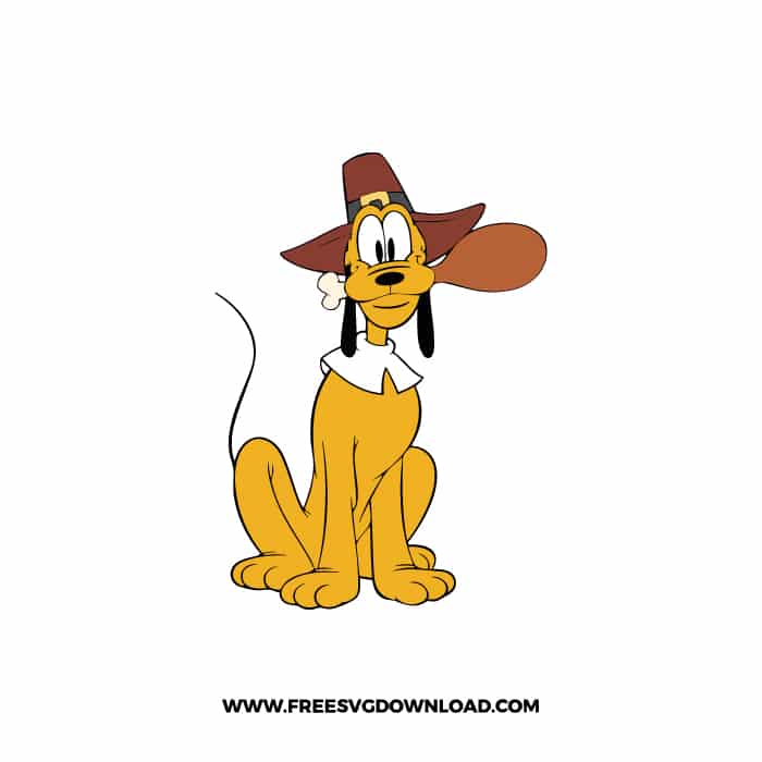 Disney Thanksgiving Pluto SVG & PNG, SVG Free Download, svg files for cricut, svg files for Silhouette, mickey svg, thanksgiving svg