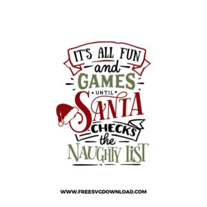 It's all fun and games until SVG & PNG, SVG Free Download, svg files for cricut, christmas free svg, christmas ornament svg