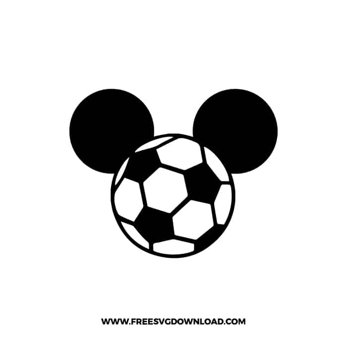 Mickey Soccer Sports SVG & PNG, SVG Free Download, svg files for cricut, svg files for Silhouette, mickey mouse svg, disney svg
