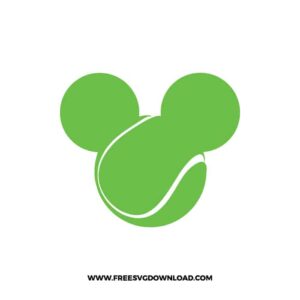 Mickey Tennis Sports SVG & PNG, SVG Free Download, svg files for cricut, svg files for Silhouette, mickey mouse svg, disney svg