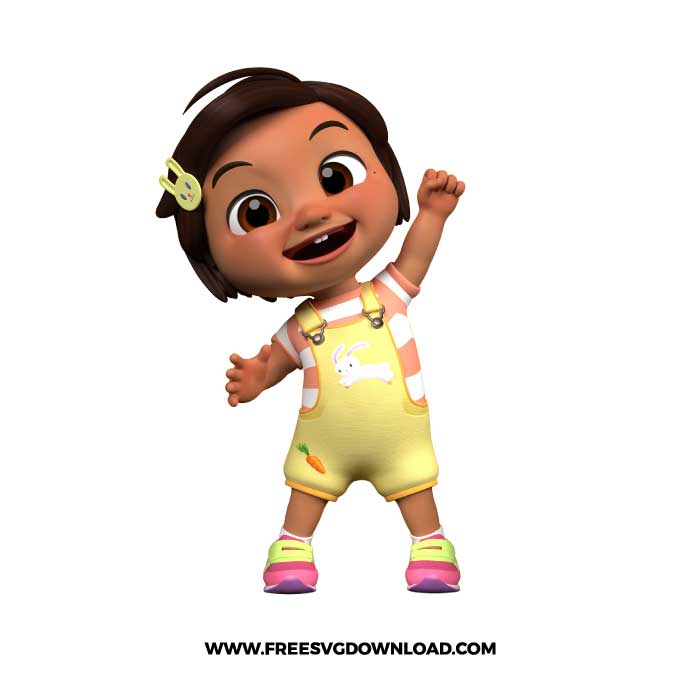 Nina Cocomelon free PNG Clipart cut files - Free SVG Download