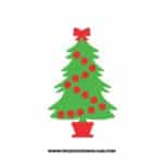 Christmas tree svg, Christmas ornament svg, Christmas quotes, noel svg, flower svg, tree svg, bow svg