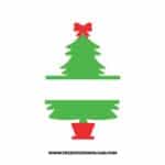 Christmas Tree Split Monogram Free SVG & PNG, SVG Free Download, svg files for cricut, svg files for Silhouette, separated svg, trending svg, Merry Christmas SVG, holiday svg, Santa svg, snowflake svg, candy cane svg, Christmas tree svg, Christmas ornament svg, Christmas quotes, noel svg, flower svg, tree svg, monogram svg