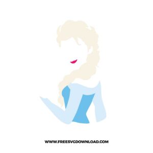 Elsa silhouette color SVG & PNG, SVG Free Download, svg files for cricut, svg files for Silhouette, separated svg, trending svg, disney svg, disney princess svg, princess svg, disneyland svg, elsa free svg, frozen svg
