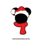 Mickey Christmas Scarf and Hat SVG & PNG, SVG Free Download, svg files for cricut, svg files for Silhouette, separated svg, trending svg, disney svg, disneyland svg, mickey mouse svg, gmickey head svg, minnie svg, minnie mouse svg, disney castle svg, Merry Christmas SVG, holiday svg, Santa svg, snow flake svg, candy cane svg, Christmas tree svg, Christmas ornament svg, Christmas quotes, mickey christmas svg