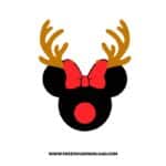 Minnie Christmas Reindeer SVG & PNG, SVG Free Download, svg files for cricut, svg files for Silhouette, separated svg, trending svg, disney svg, disneyland svg, mickey mouse svg, gmickey head svg, minnie svg, minnie mouse svg, disney castle svg, Merry Christmas SVG, holiday svg, Santa svg, snow flake svg, candy cane svg, Christmas tree svg, Christmas ornament svg, Christmas quotes, mickey christmas svg