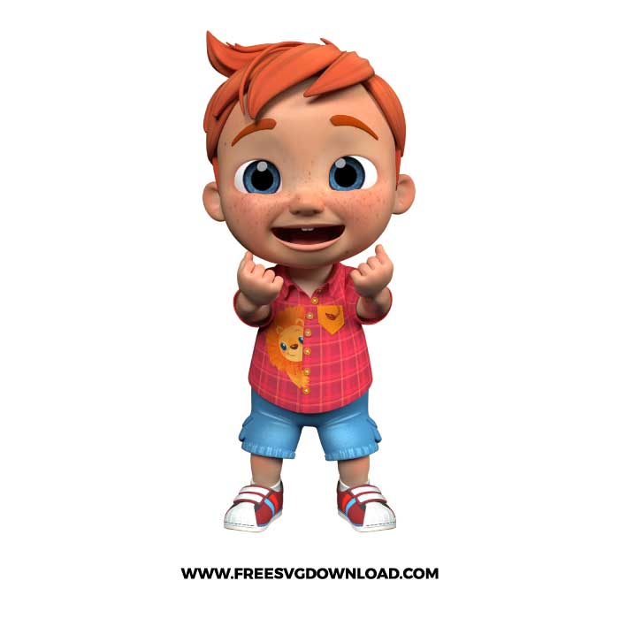 Nico Cocomelon free PNG Clipart cut files - Free SVG Download