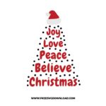 Quotes Christmas Tree SVG & PNG, SVG Free Download, svg files for cricut, svg files for Silhouette, separated svg, funny christmas svg, Merry Christmas SVG, holiday svg, Santa svg, snowflake svg, candy cane svg, Christmas tree svg, Christmas ornament svg, Christmas quotes, noel svg, joy svg, believe svg, love svg