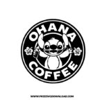 Stitch Coffee Starbucks SVG & PNG, SVG Free Download,  SVG for Silhouette, svg files for cricut, separated svg, disney svg, stitch svg, lilo and stitch svg, ohana svg starbucks svg, starbucks wrap free svg