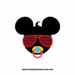 Baby Mickey Sunglasses SVG & PNG, SVG Free Download, svg files for cricut, svg files for Silhouette, mickey mouse svg, disney svg
