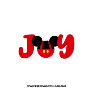 Mickey Joy Free SVG File
