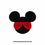 Mickey Sunglasses SVG & PNG, SVG Free Download, svg files for cricut, svg files for Silhouette, mickey mouse svg, disney svg