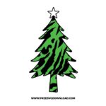 Christmas Tree Leopard Print SVG & PNG, SVG Free Download, svg files for cricut, svg files for Silhouette, separated svg, funny christmas svg, Merry Christmas SVG, holiday svg, Santa svg, snowflake svg, candy cane svg, Christmas tree svg, Christmas ornament svg, Christmas quotes, noel svg