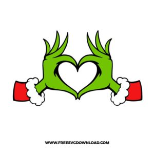 Grinch Heart SVG & PNG, SVG Free Download,  SVG for Cricut Design Silhouette, svg files for cricut, grinch svg, the grinch svg, grinch face svg, grinch hand svg, grinch finger svg, grinch ornament svg quotes svg, popular svg, funny svg, Merry Christmas SVG, holiday svg, Santa svg, snow flake svg, candy cane svg, Christmas tree svg, santa svg, grinch stealing christmas svg,