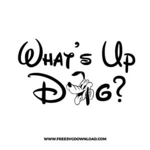 Pluto whats up dog SVG & PNG, SVG Free Download, svg files for cricut, svg files for Silhouette, separated svg, disney svg, disneyland svg, mickey mouse svg, mickey head svg, minnie svg, minnie mouse svg, disney castle svg, dog free svg, pluto free svg