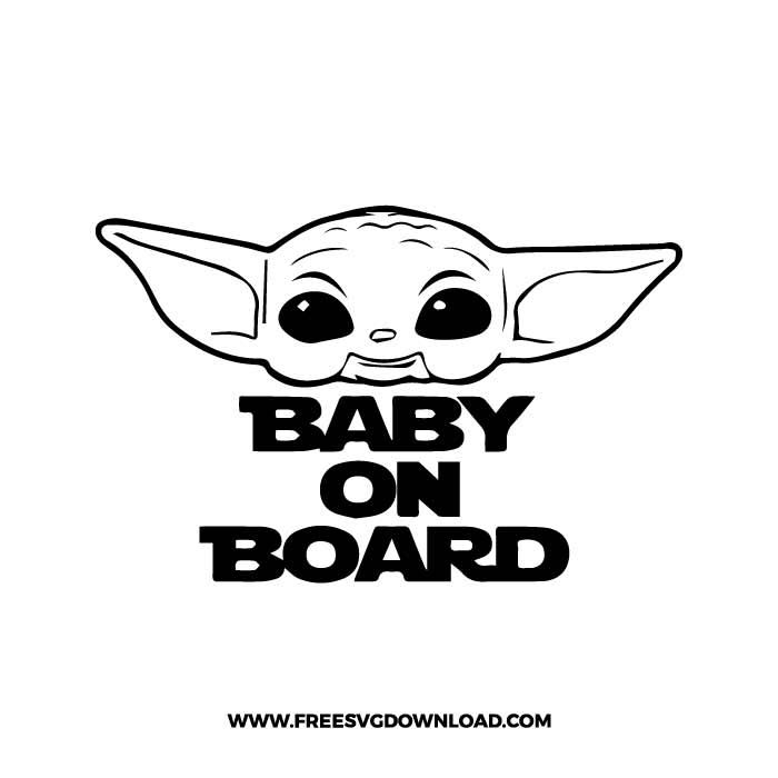 alorian svg, star wars svg, baby yoda free svg
