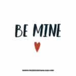 Be Mine 2 SVG & PNG, SVG Free Download, SVG for Cricut Design, love svg, valentines day svg, be my valentine svg