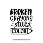 Broken Crayons Still Color 2 free SVG & PNG, SVG Free Download, SVG for Cricut Design Silhouette, quote, inspirational svg, motivational svg,