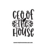 CEO Of The House SVG & PNG, SVG Free Download,  SVG for Cricut Design Silhouette, svg files for cricut, mom life svg, mom svg