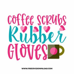 Coffee Scrubs Rubber Gloves 3