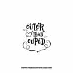 Cuter Than Cupid SVG & PNG, SVG Free Download, SVG for Cricut Design Silhouette, love svg, valentines day svg, be my valentine svg