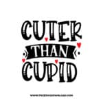 Cuter Than Cupid 2 SVG & PNG, SVG Free Download, SVG for Cricut Design, love svg, valentines day svg, be my valentine svg