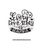 Every Love Story Is Beautiful SVG & PNG, SVG Free Download, SVG for Cricut Design, love svg, valentines day svg, be my valentine svg