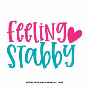 Feeling Stabby Nurse Free SVG File