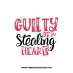 Guilty Of Stealing Hearts SVG & PNG, SVG Free Download, SVG for Cricut Design, love svg, valentines day svg, be my valentine svg
