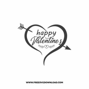 Happy Valentines Free SVG File