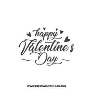 Happy Valentines Day Free SVG File 6