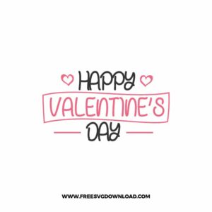 Happy Valentines Day Free SVG File 8