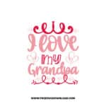 I Love My Grandpa 2 SVG & PNG, SVG Free Download, SVG for Cricut Design, love svg, valentines day svg, be my valentine svg