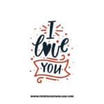 I Love You SVG & PNG, SVG Free Download, SVG for Cricut Design, love svg, valentines day svg, be my valentine svg