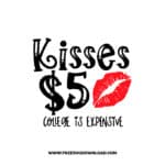Kisses $5 college Is Expensive SVG & PNG, SVG Free Download, SVG for Cricut Design, love svg, valentines day svg, be my valentine svg
